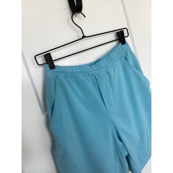 Lululemon Men's Lined Perforated Drawstring Stretch Pace Breaker 7” Shorts Small - Picture 2 of 10
